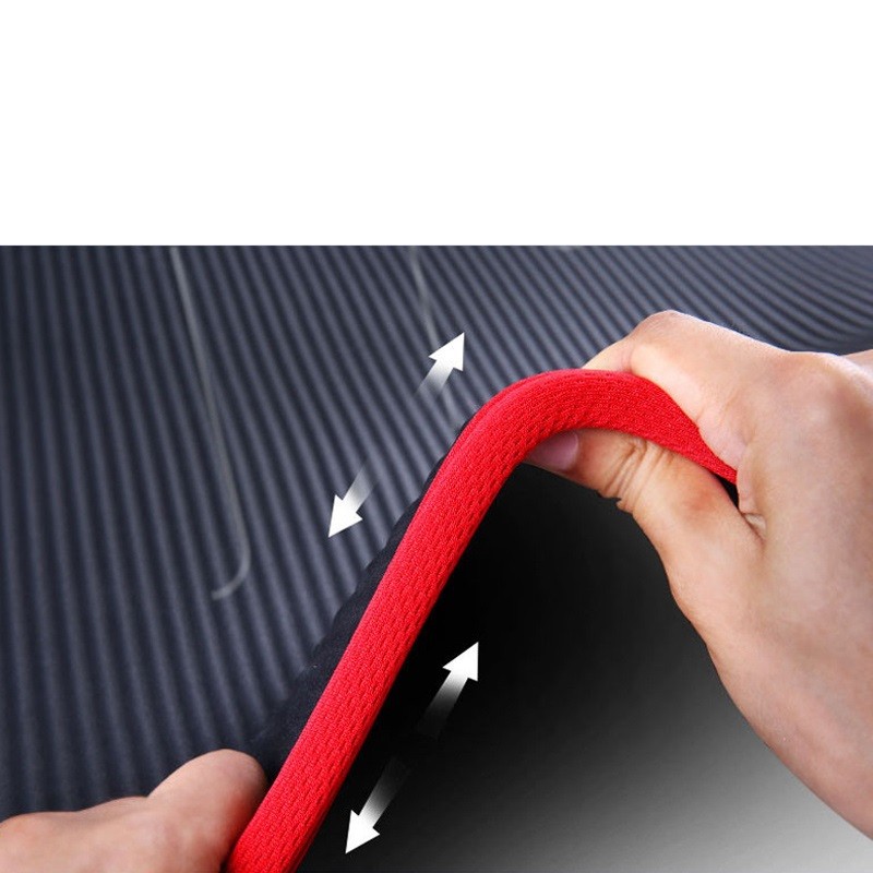 Edge Covered Non-slip Yoga Mat NBR Sports Yoga Mat for Fitness