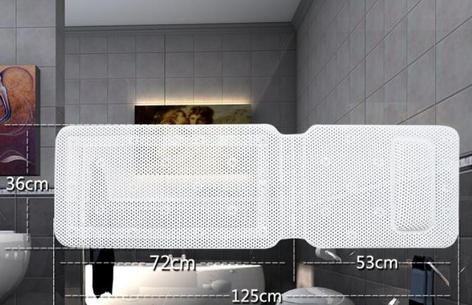 Spa Bath Pillow Suction Cups Bathtub Pillow