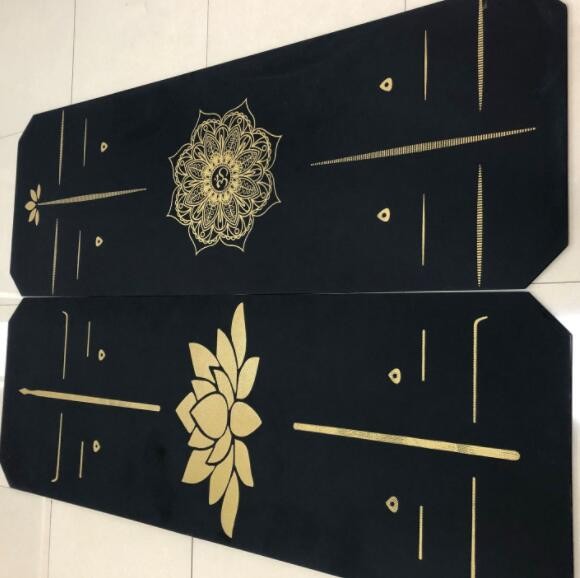 TPE Non-slip Yoga Mat Custome Printing Exercise Fitness Mat for Pilates Working Out