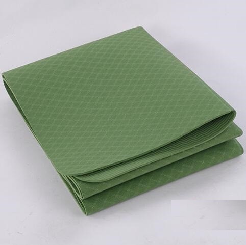 Wholesale TPE Anti Slip Fitness Mat Eco Friendly Foldable Yoga Mat