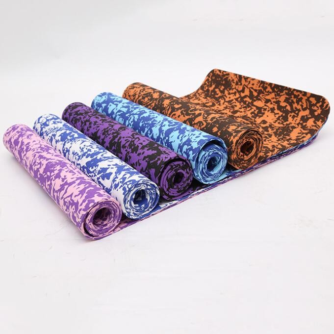 Wholesale Workout Custom Gym Mats Non Slip Print TPE Yoga Mat